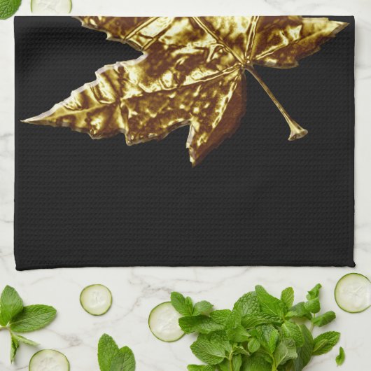 Kanada Souvenir Handtuch Gold Kanada Handtuch (Gefaltet)