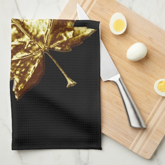 Kanada Souvenir Handtuch Gold Kanada Handtuch (Viertel Falte)