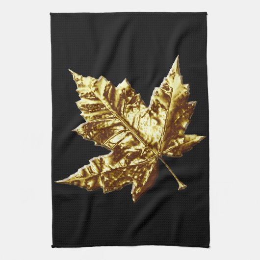 Kanada Souvenir Handtuch Gold Kanada Handtuch (Vertikal)
