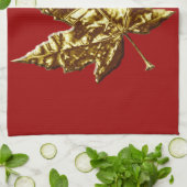 Kanada Souvenir Handtuch Gold Kanada Handtuch (Gefaltet)