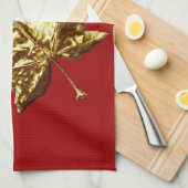 Kanada Souvenir Handtuch Gold Kanada Handtuch (Viertel Falte)