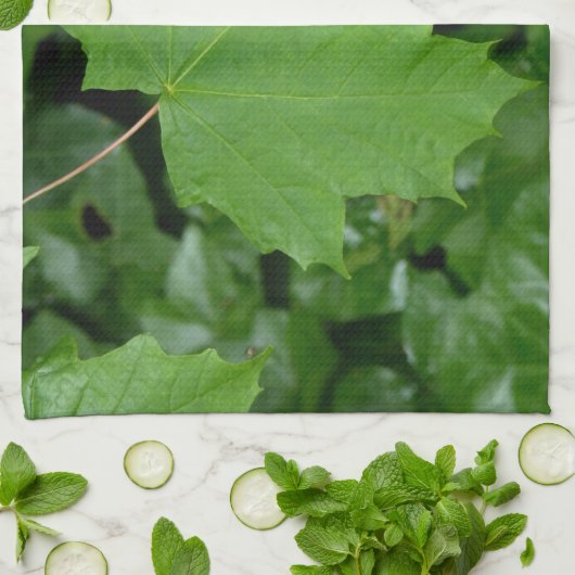 Kanada Souvenir Handtuch Maple Leaf Tea Handtuchde (Gefaltet)