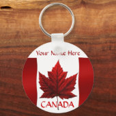 Kanada Souvenir Key Chain Canada Flaggen Schlüssel Schlüsselanhänger (Vorderseite)