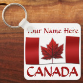 Kanada Souvenir Key Chains Canada Flaggen Schlüsse Schlüsselanhänger (Vorderseite)