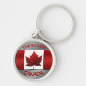 Kanada Souvenir Key Chains Canada Flaggen Schlüsse Schlüsselanhänger (Vorne)