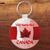 Kanada Souvenir Key Chains Canada Flaggen Schlüsse Schlüsselanhänger (Vorderseite)