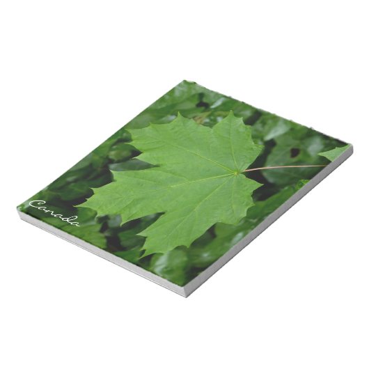 Kanada Souvenir Notepad Canada Maple Leaf Geschenk Notizblock (Rotiert)