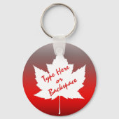 Kanada Souvenir Schlüsselanhänger Custom Canada Ke (Rückseite)