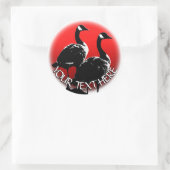 Kanada Souvenir Stickers Kanada Goose Stickers (Tasche)
