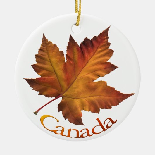 Kanada - Souvenirs und Geschenke aus Kanada Keramik Ornament (Vorne)