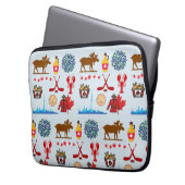 Kanada Spaß Laptopschutzhülle (Vorderseite Links)