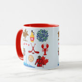 Kanada Spaß Tasse (Vorderseite Links)