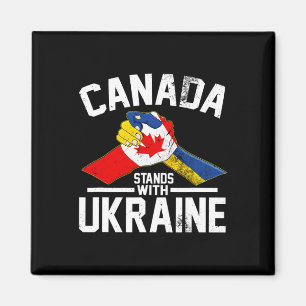 Kanada steht hinter der Ukraine Ukrainische kanadi Magnet