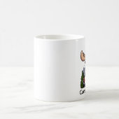 Kanada Stolz Moose trinken eine Tasse Kaffee (Mittel)