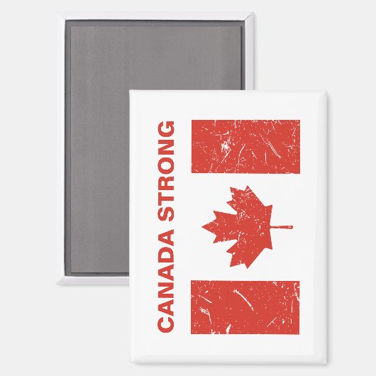 Kanada Strong Magnet (Vorderseite/Rückseite)