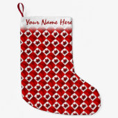 Kanada Strumpf Kanada Fahne Weihnachtsfeiertag Str Kleiner Weihnachtsstrumpf (Vorderseite)