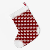Kanada Strumpf Kanada Weihnachts-Strumpf Custom Großer Weihnachtsstrumpf (Rückseite (Hängend))