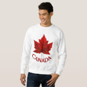 Kanada Sweatshirt Canada Flag Souvenir Sweatshirt (Vorne ganz)