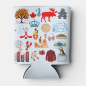 Kanada-Symbole Dosenkühler (Vorderseite)