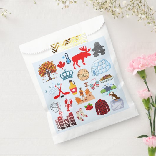 Kanada-Symbole Geschenktütchen (Versiegelt)