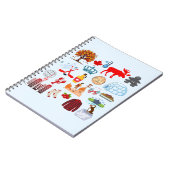 Kanada-Symbole Notizblock (Linke Seite)