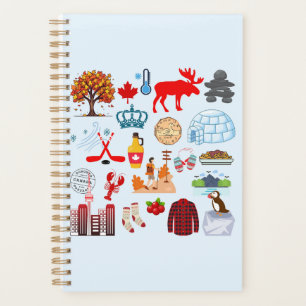 Kanada-Symbole Planer