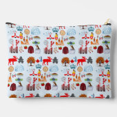 Kanada-Symbole Zubehörtasche (Rückseite)