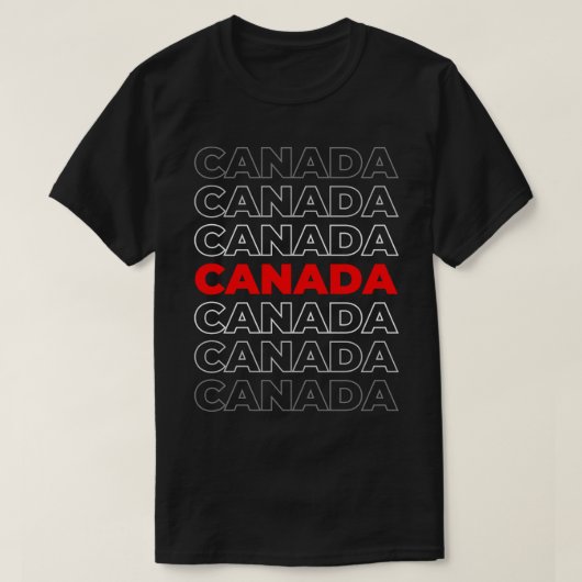 Kanada T-Shirt (Design vorne)
