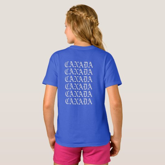 Kanada T-Shirt (Schwarz voll)