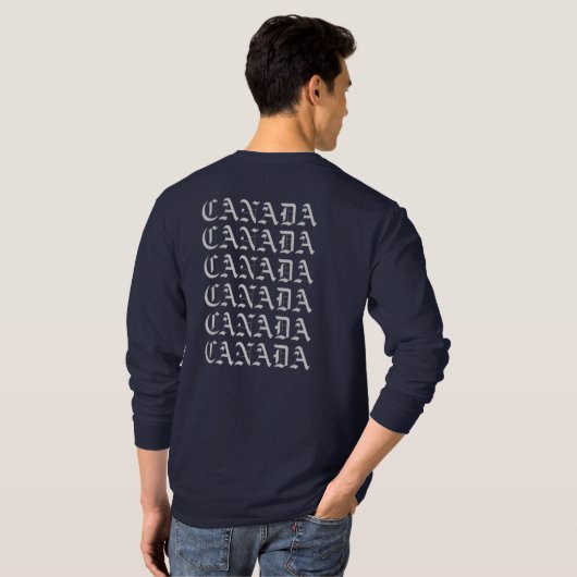 Kanada T-Shirt (Schwarz voll)