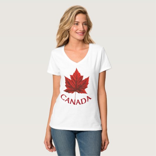 Kanada T - Shirt Canada Maple Leaf T - Shirt (Vorderseite Vollansicht)