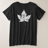 Kanada T - Shirt Canada Souvenir Shirt Plus Size (Design Rückseite)