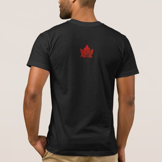 Kanada T - Shirt Funny Canada Bio T - Shirt (Rückseite)