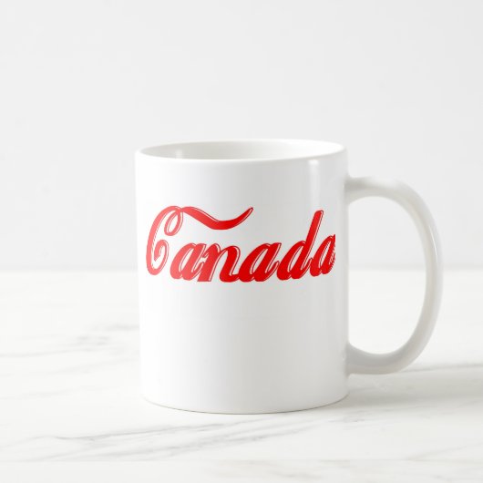 Kanada-T - Shirt Kaffeetasse (Rechts)