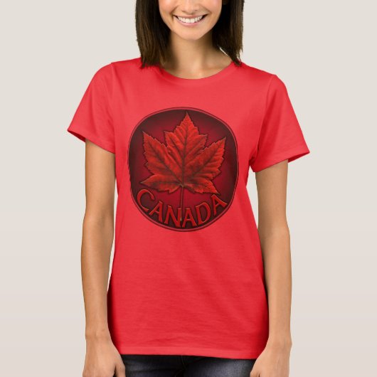 Kanada T - Shirt Kanada Ahornleaf Souvenir (Vorderseite)