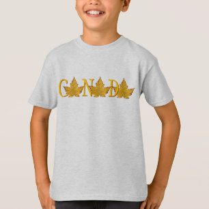 Kanada T - Shirt Souvenir Unisex Kid's Canada Shir