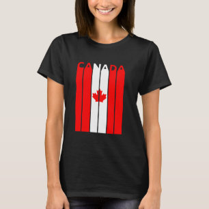 Kanada T Shirt Vintag Kanada Flag T-Shirt Kanadisc