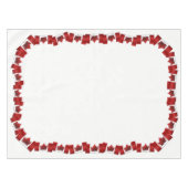 Kanada Tablecloth Canada Flag Tablecloth Anpassen Tischdecke (Vorderseite (Horizontal))