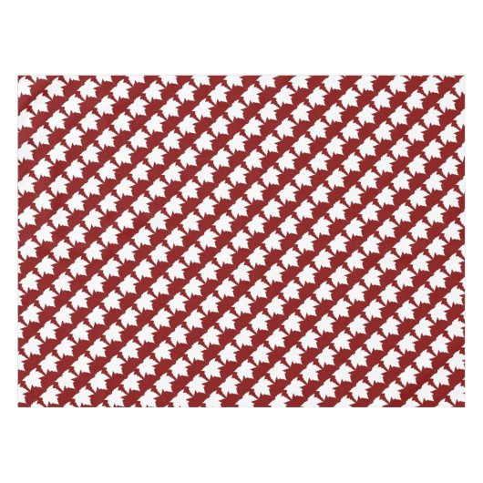 Kanada Tablecloth Canada Maple Leaf Tablecloth Tischdecke (Vorderseite (Horizontal))