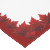Kanada Tablecloth Canada Maple Leaf Tablecloth Tischdecke (Schrägansicht)