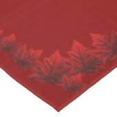 Kanada Tablecloth Canada Maple Leaf Tablecloth Tischdecke (Schrägansicht)