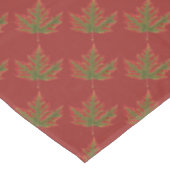 Kanada Tablecloth Canada Maple Leaf Tablecloth Tischdecke (Schrägansicht)