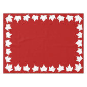 Kanada Tablecloth Canada Maple Leaf Tablecloth Tischdecke (Vorderseite (Horizontal))