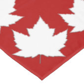 Kanada Tablecloth Canada Maple Leaf Tablecloth Tischdecke (Schrägansicht)