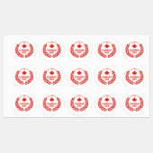 Kanada Tag/1. Juli Etiketten (Blatt)