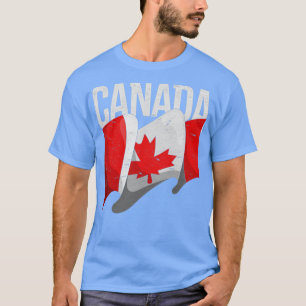 Kanada-Tag Ahornleaf Kanadische Flagge Kanada1 T-Shirt