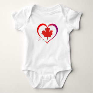 Kanada-Tag-Body Baby Strampler