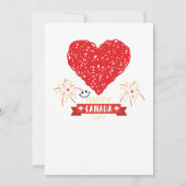 Kanada-Tag Einladung (Vorderseite)