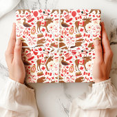 Kanada-Tag-Feier-Muster Geschenkpapier