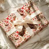 Kanada-Tag-Feier-Muster Geschenkpapier